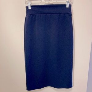Modest pencil skirt in navy! NWOT